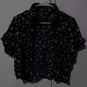 Mushroom Button-Up Shirt